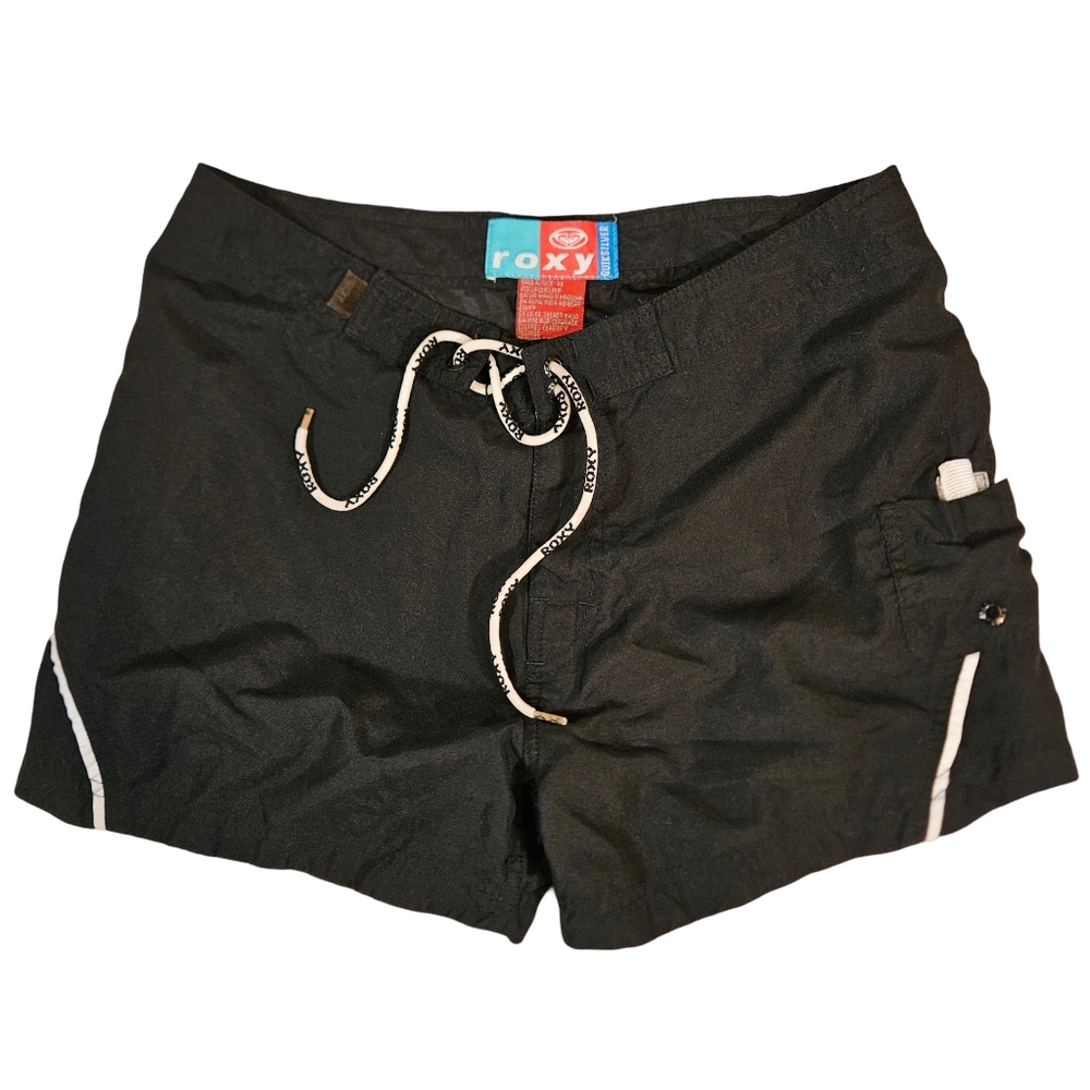 Vintage 90's Roxy Juniors Board Shorts, Black, Medium
